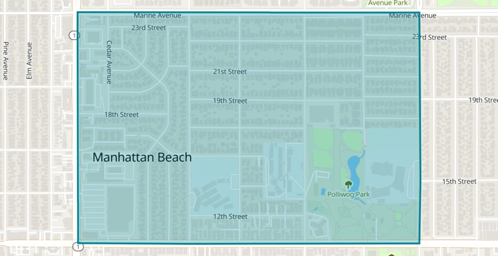 Manhattan Heights / Liberty Village map