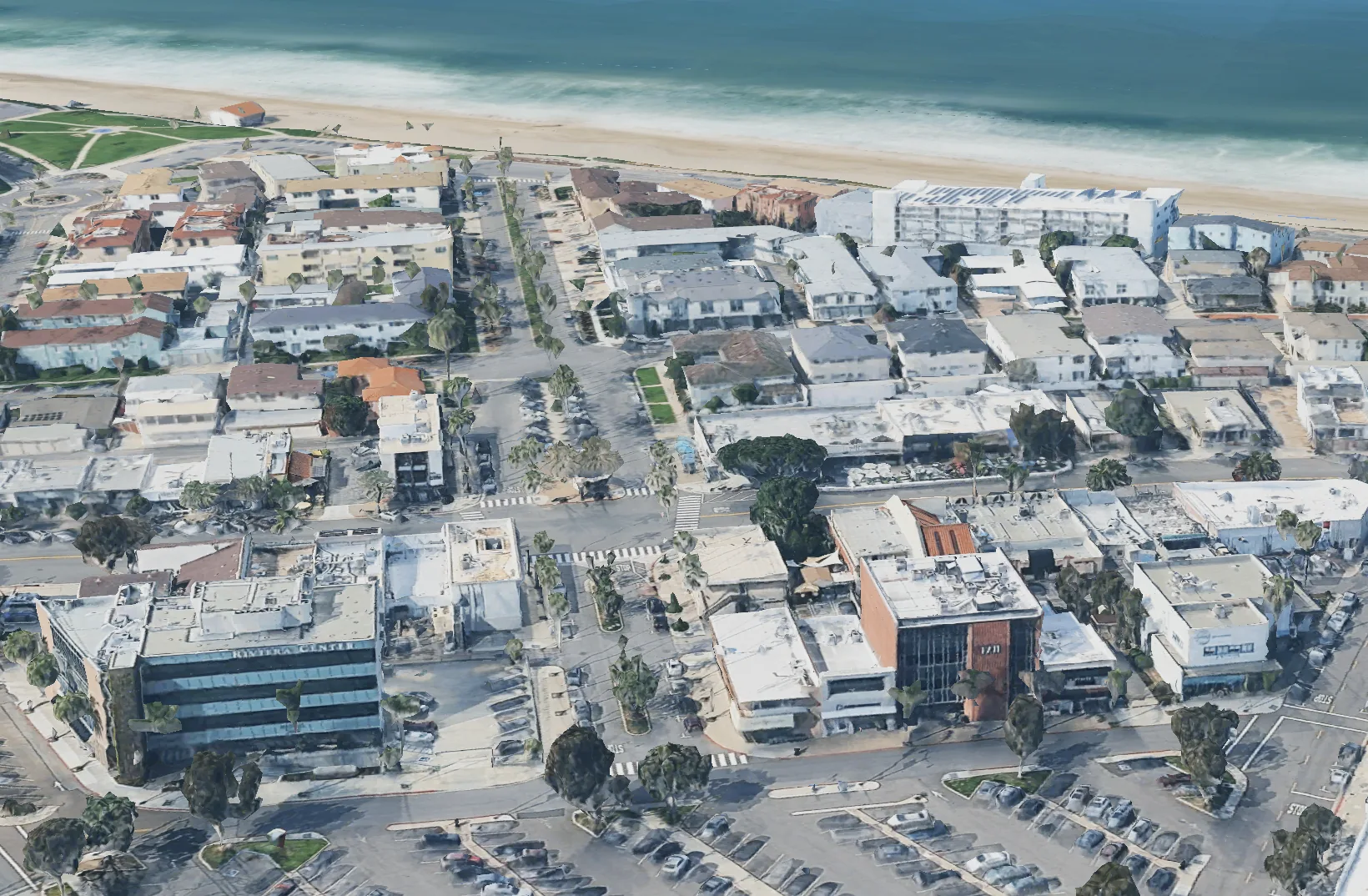 Riviera Village Area in Redondo Beach
